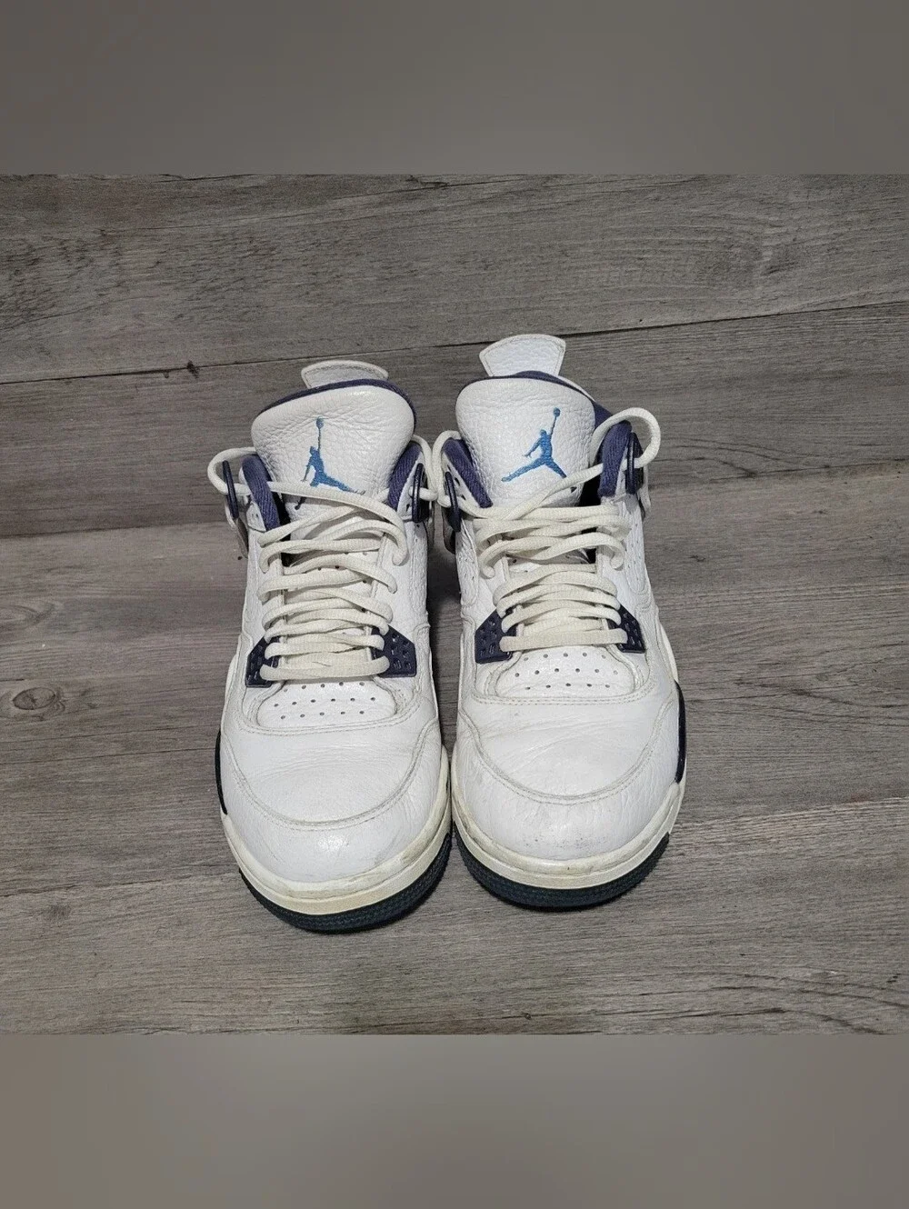 Air Jordan 4 Columbia Retro LS Legend Blue 2015 Size 9 - 314254-107